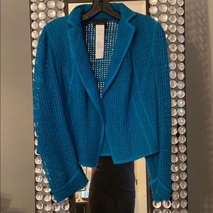 Akris Blue PickaBoo  Jacket Mint